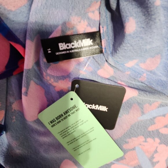 Blackmilk Kitty Parade Cute As A Button Shirt Cats Ghost size 14  XL US - Picture 7 of 7